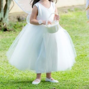Ivory flower girl dress 4t